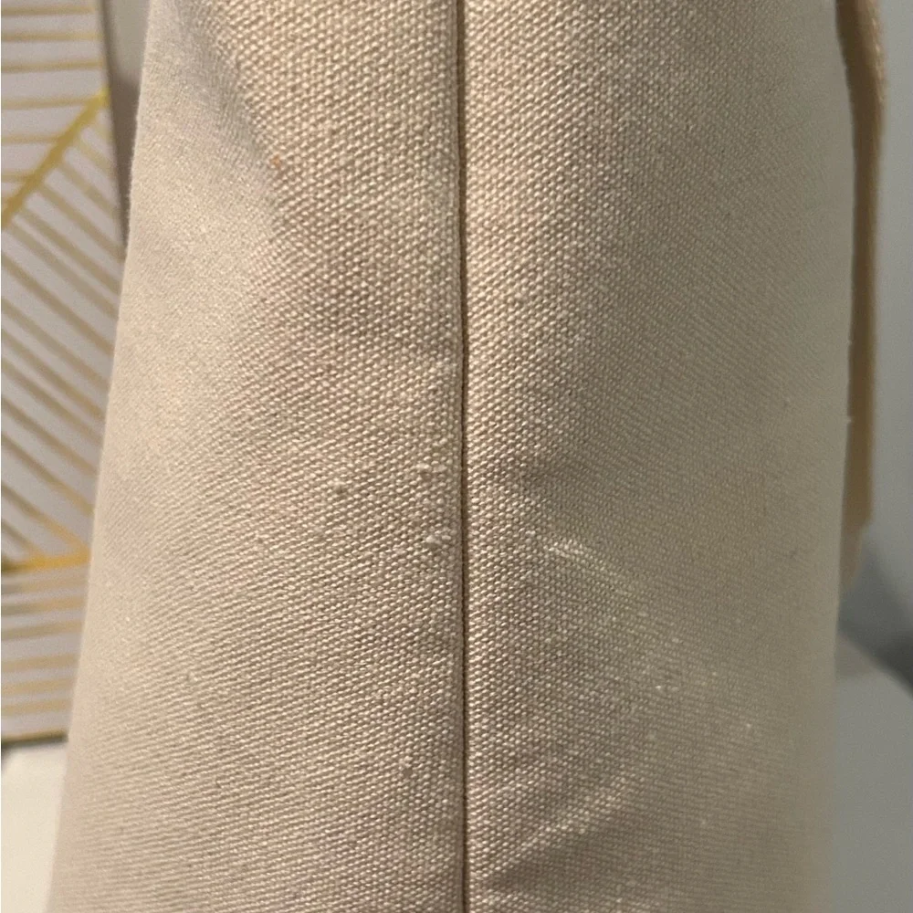 Polo by Ralph Lauren Cream Canvas Duffel Tote Bag - EUC one owner. - Picture 8 of 16